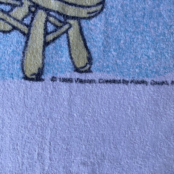 Vintage 90s Rugrats Nickelodeon Long Beach Bath Towel 29x55 - Picture 3 of 7